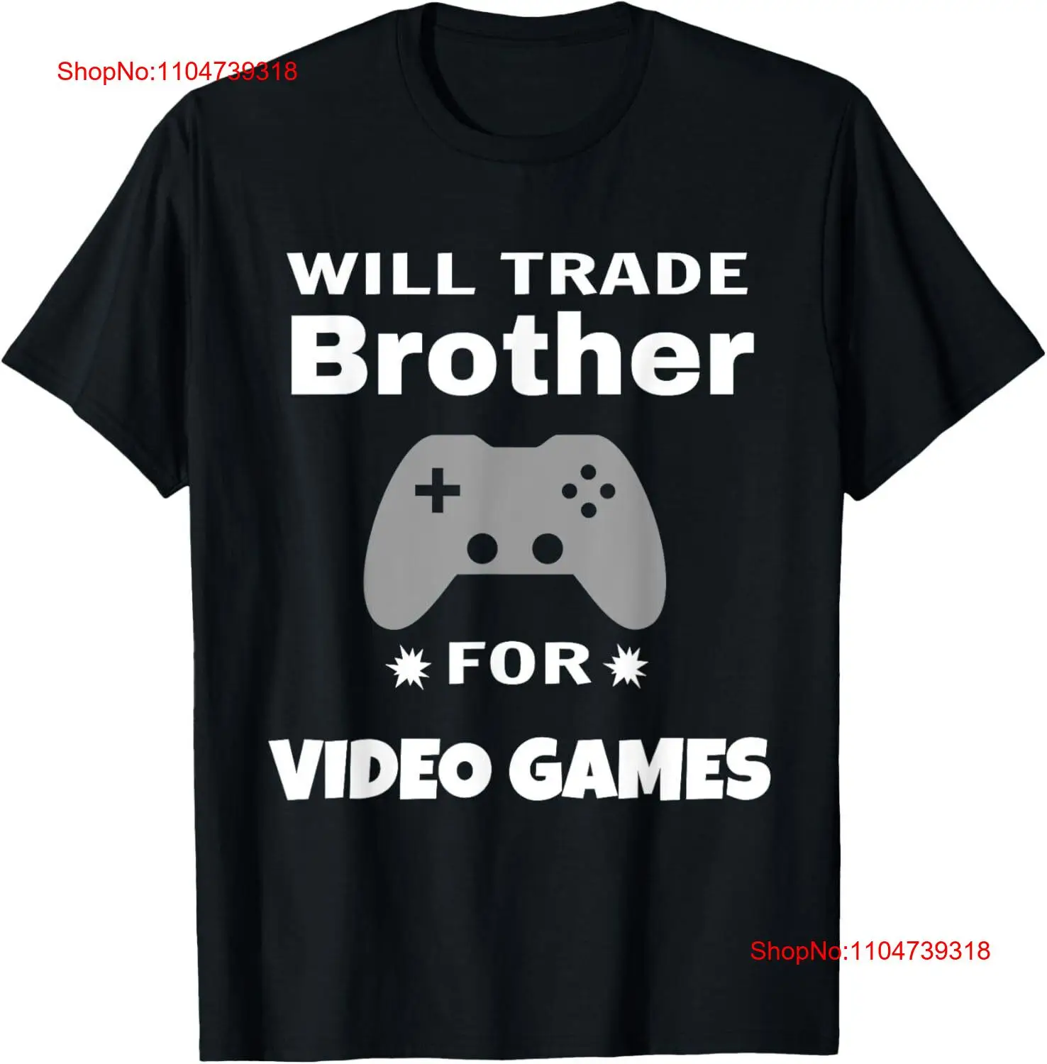 Men Fashion Kids - Will Trade Brother For Videogiochi Divertente