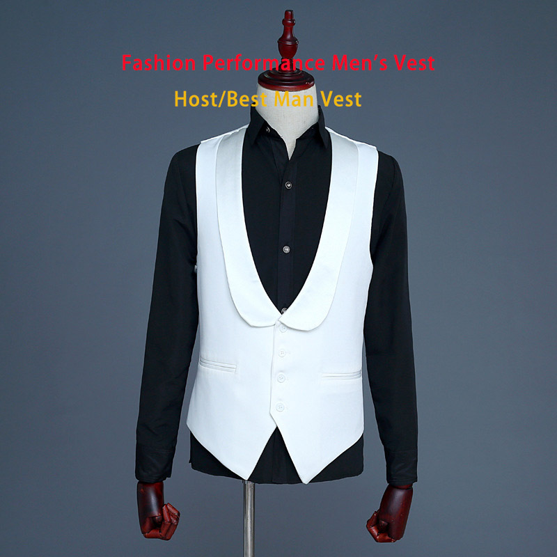 Men Fashion Photography - 2025 Gilet da uomo bianco alla