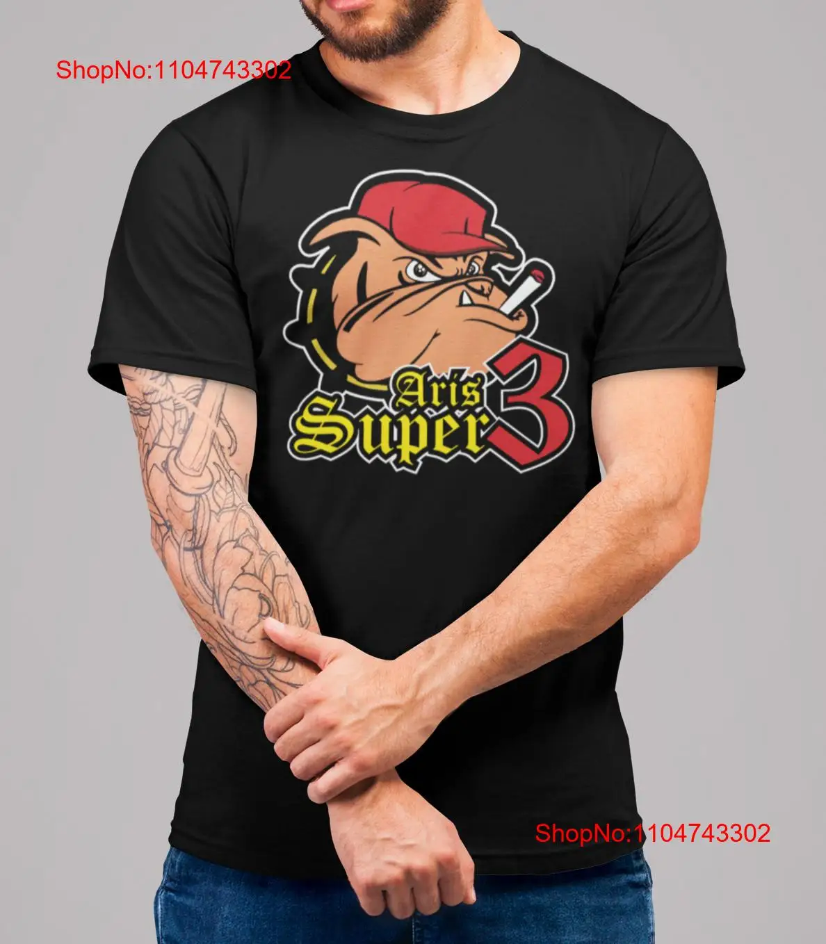Men'S Fashion Greece - Maglietta Super 3 Ultras Thessaloniki Grecia