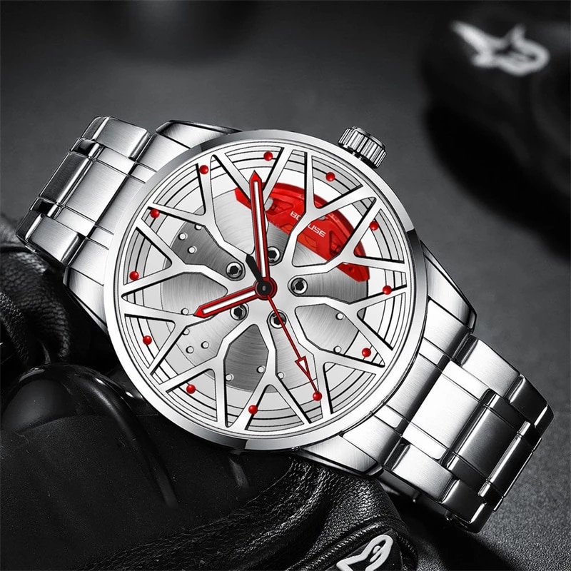 Men'S Fashion Hub - Orologi da polso per auto da
