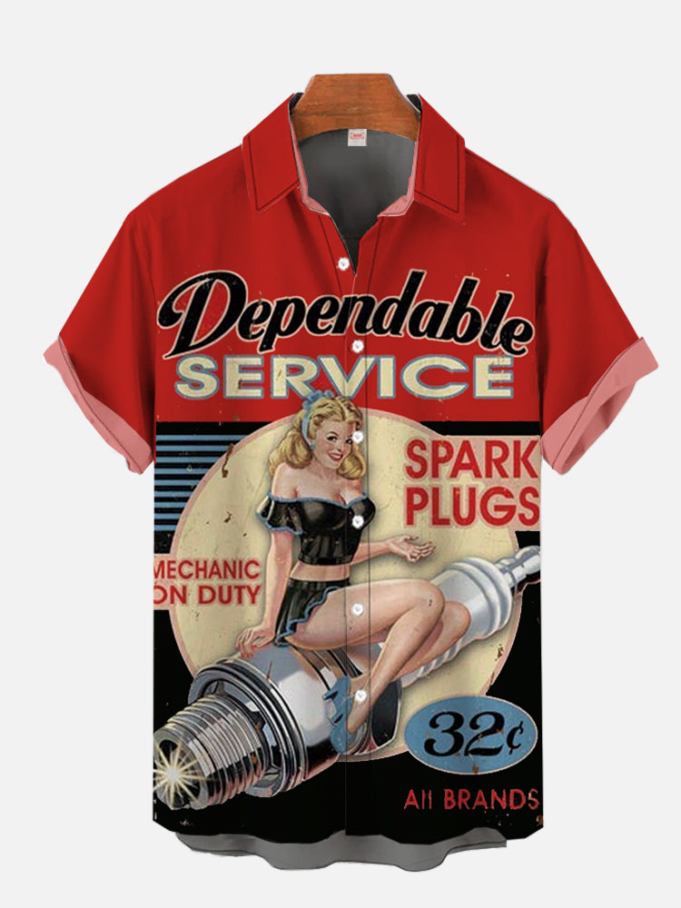 Mens Fashion In 1980S - 1970S-1980S Vintage Pin Up Girl Poster