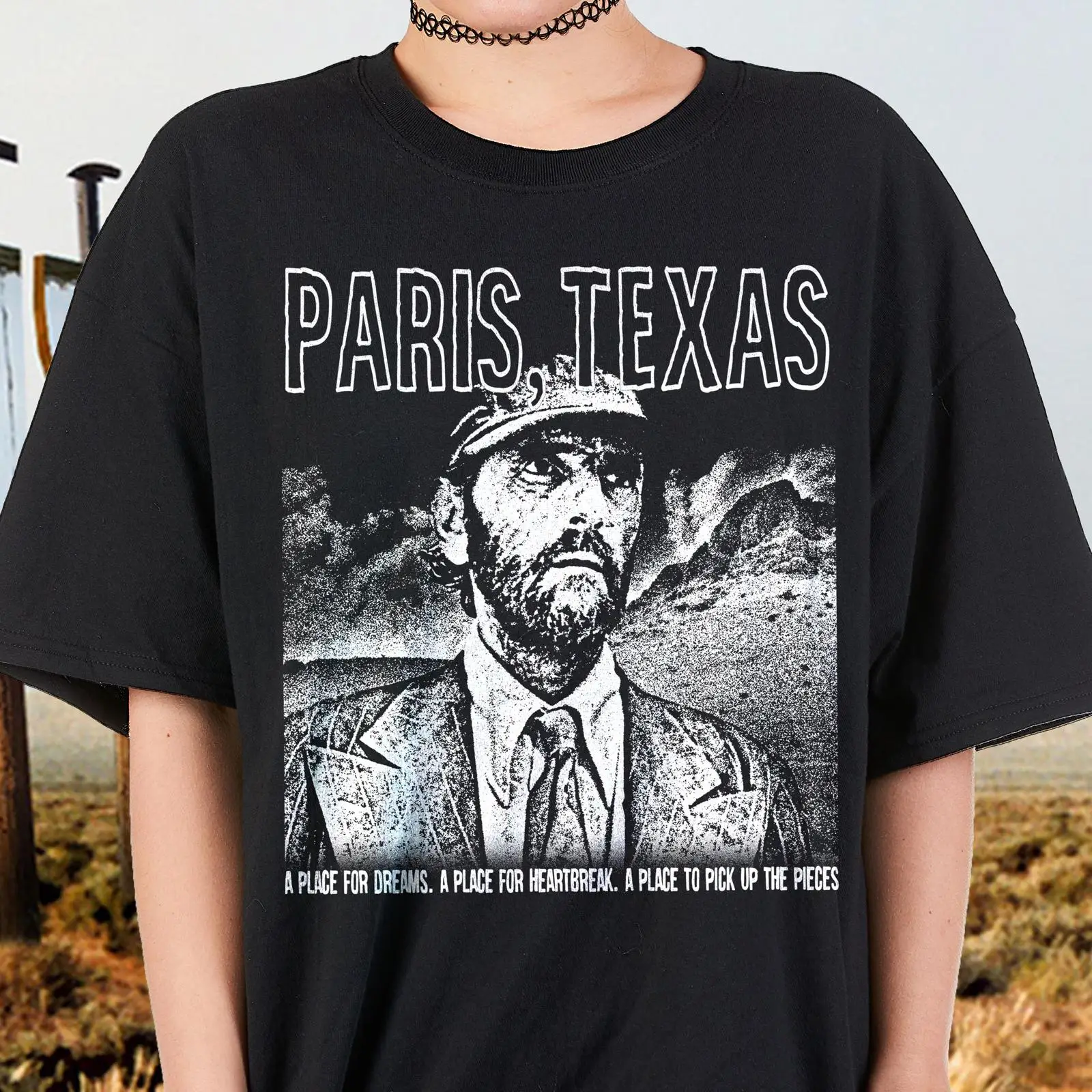 Men'S Fashion Genres - T-shirt Paris Texas Wim Wenders Film