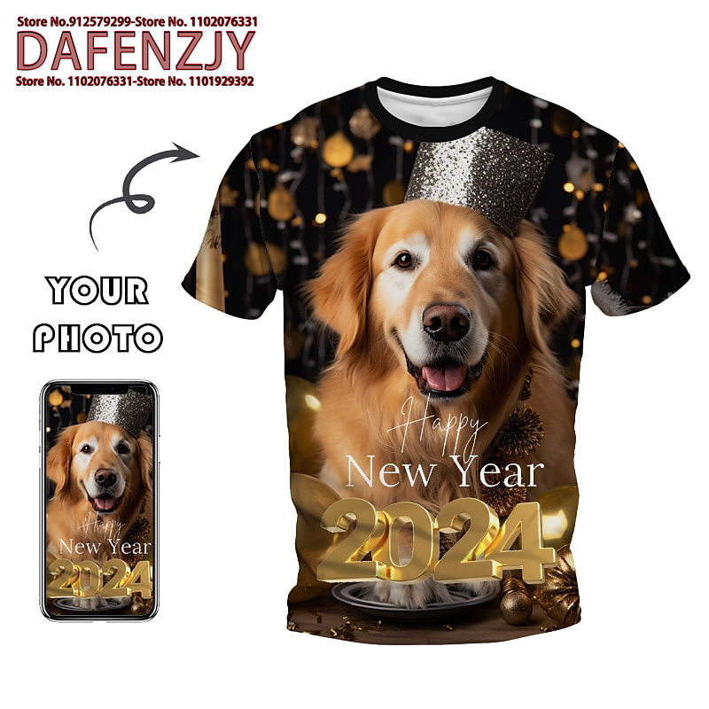 Men Fashion Kids - Personalizzato divertente Pet foto 3D All