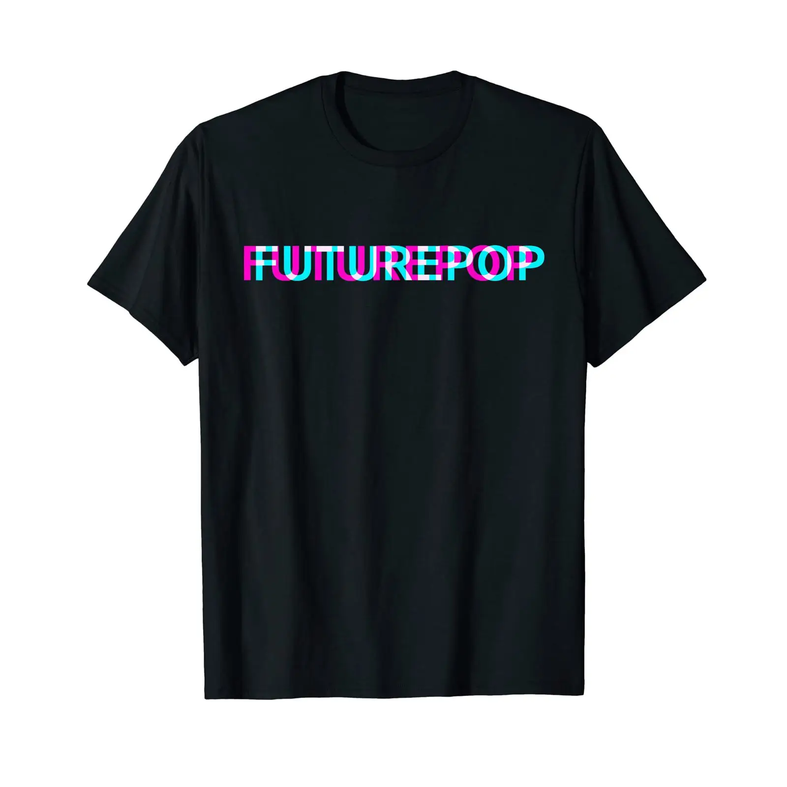 Men'S Fashion Genres - T-shirt Futurepop Music Genre Glitch Art