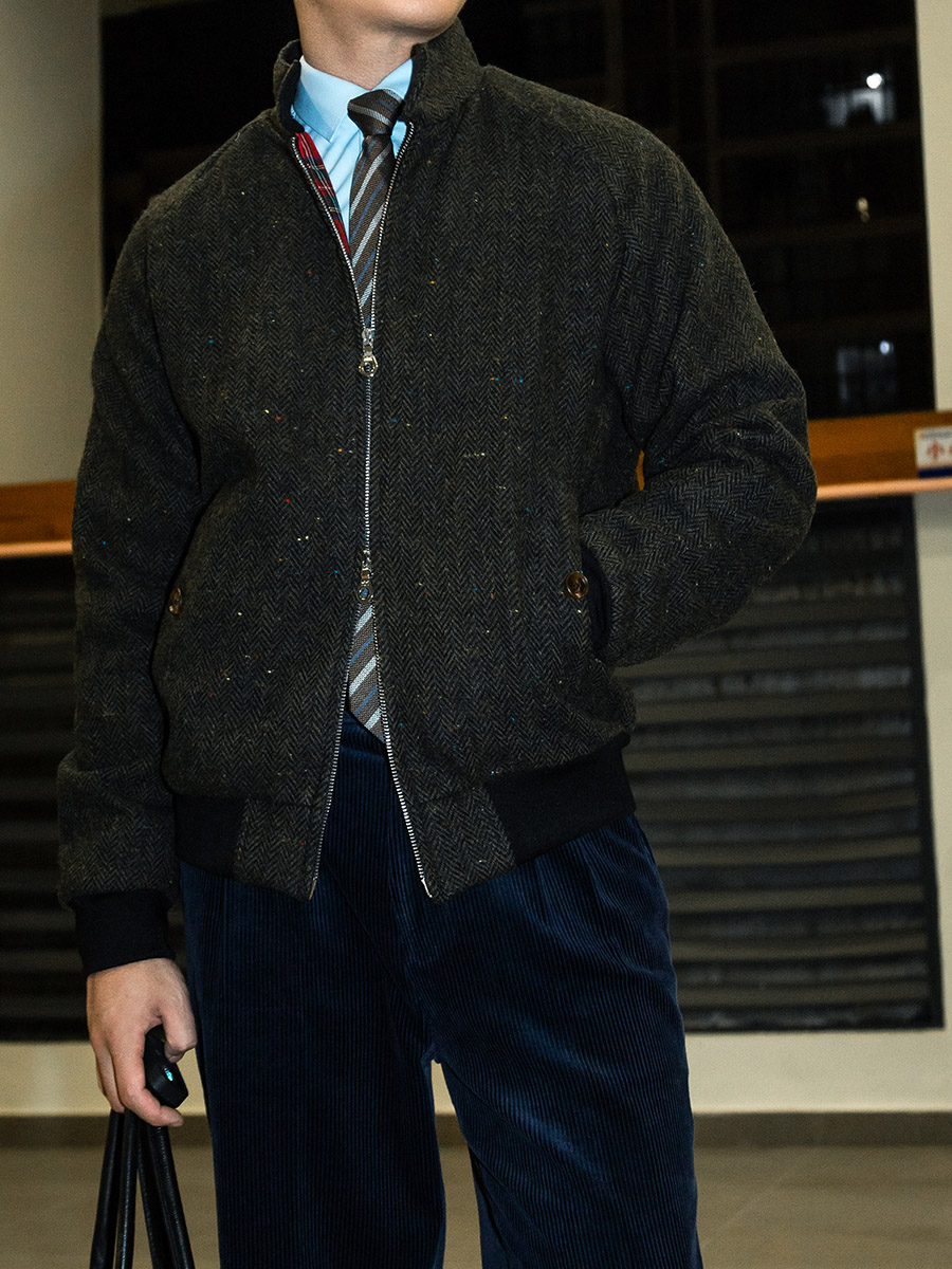 Harrington Jacket - POT&CRAFTSMAN Giacca da uomo vintage G9