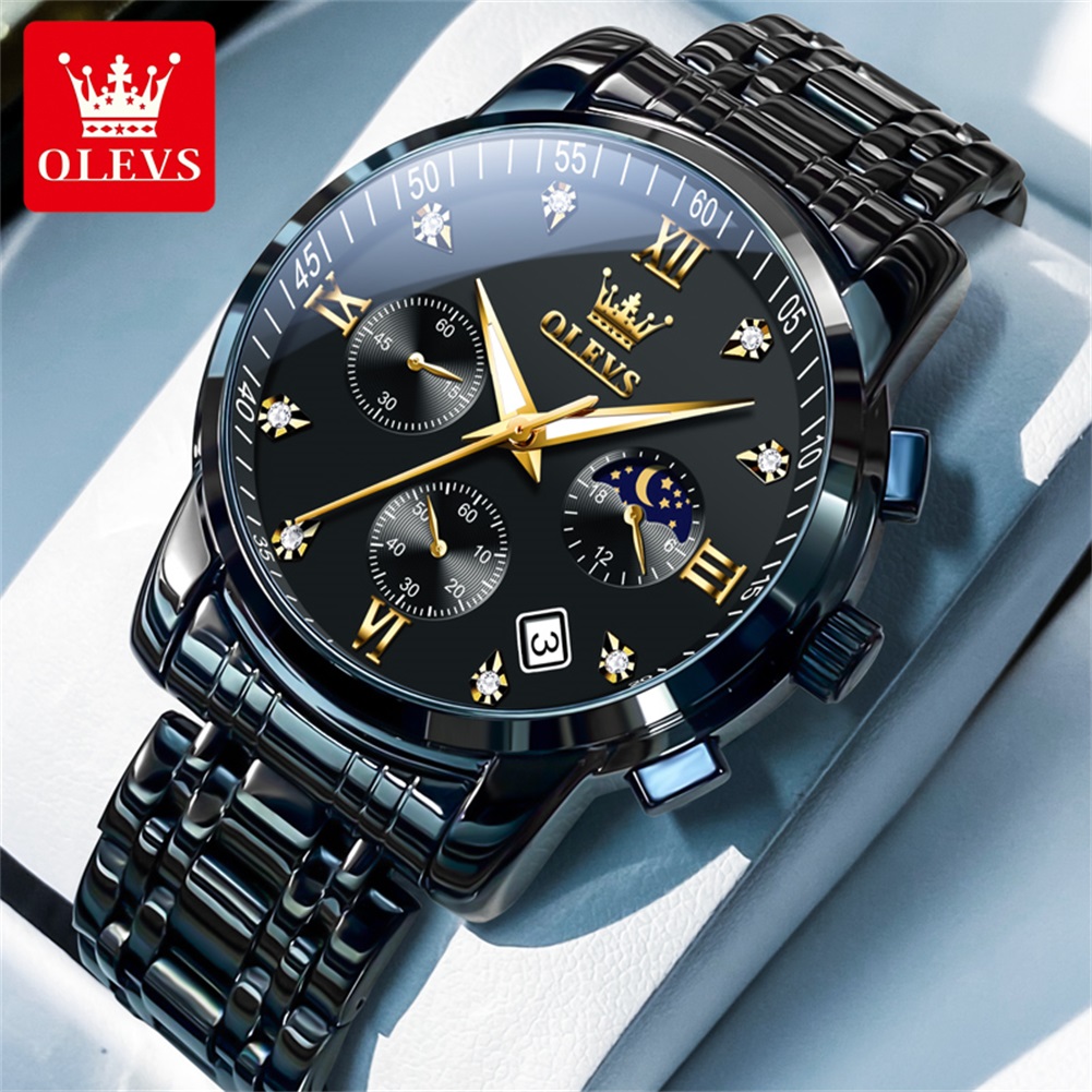 Men'S Fashion Luxury Brands - OLEVS Orologi da uomo popolari in