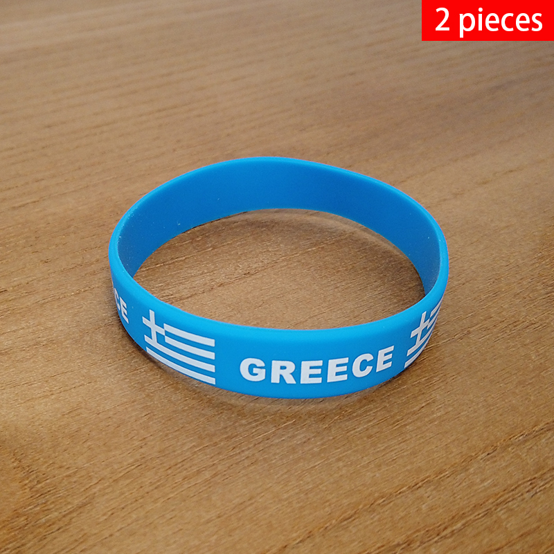 Men'S Fashion Greece - 2 pezzi grecia bandiera nazionale braccialetti