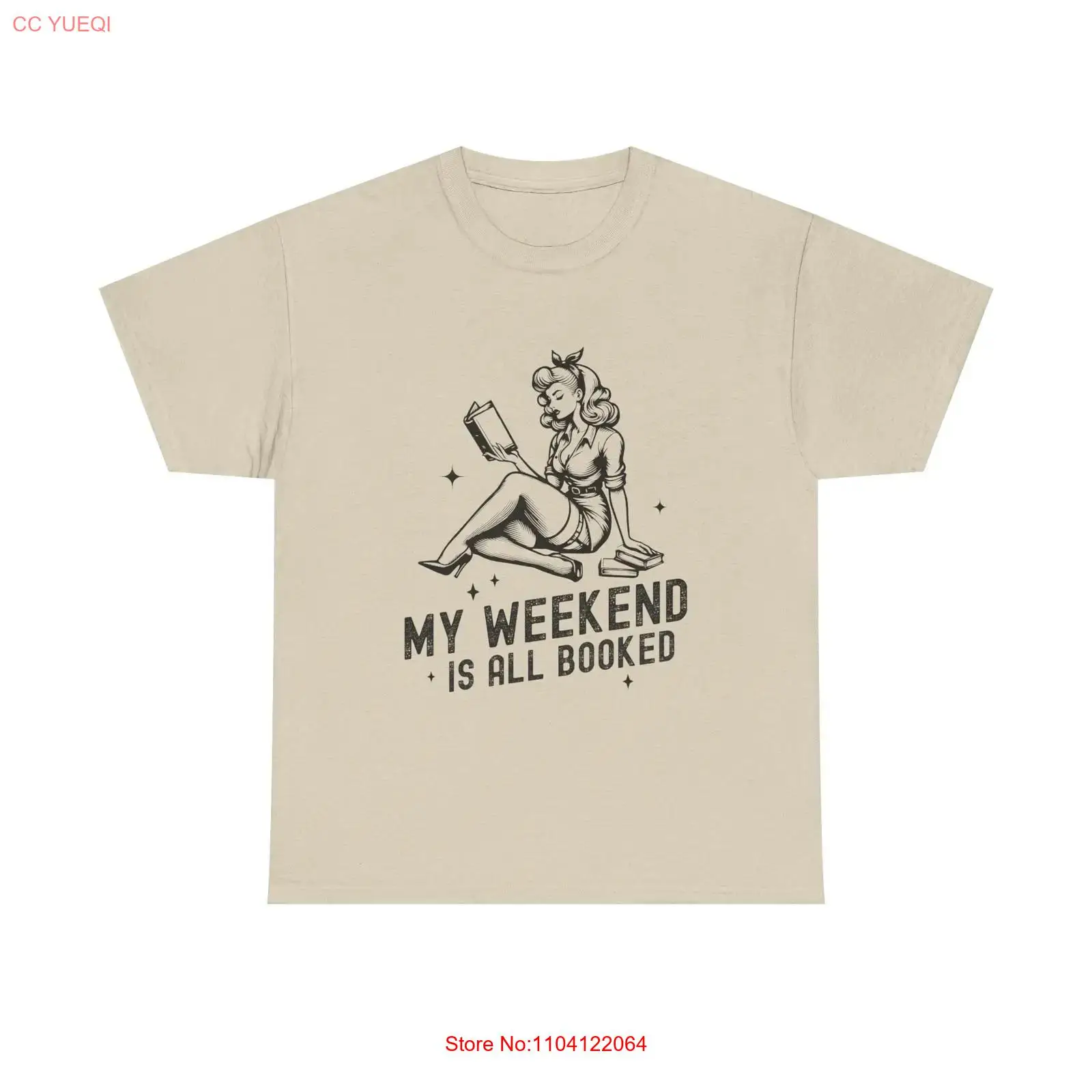 Mens Fashion In The 50S - T-shirt vintage per amanti dei libri,