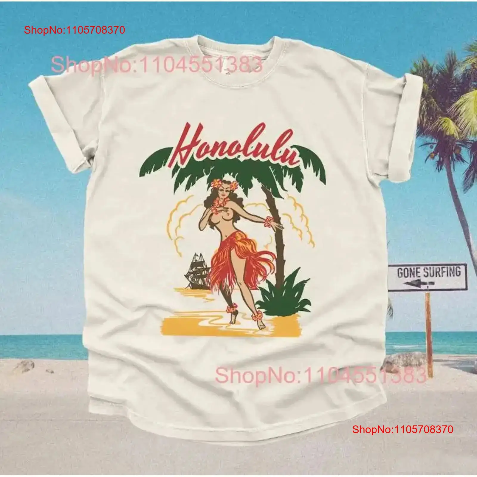 Mens Fashion In The 50S - T-shirt hawaiana anni '50 Honolulu, stile