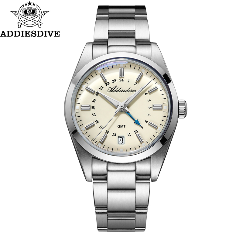 Men'S Fashion Luxury Brands - ADDIESDIVE Hot Brand 36mm Orologio GMT
