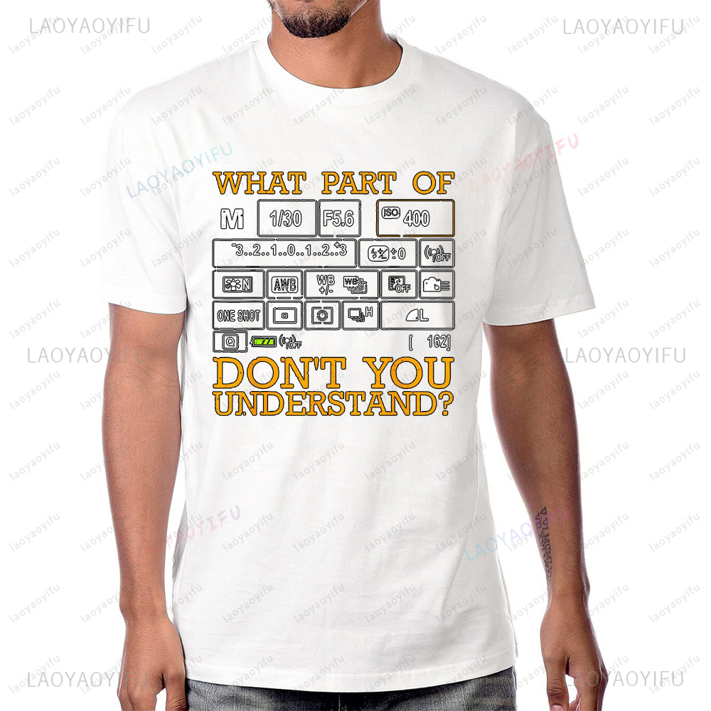 Men Fashion Photography - T-shirt da fotografo con design fotografico