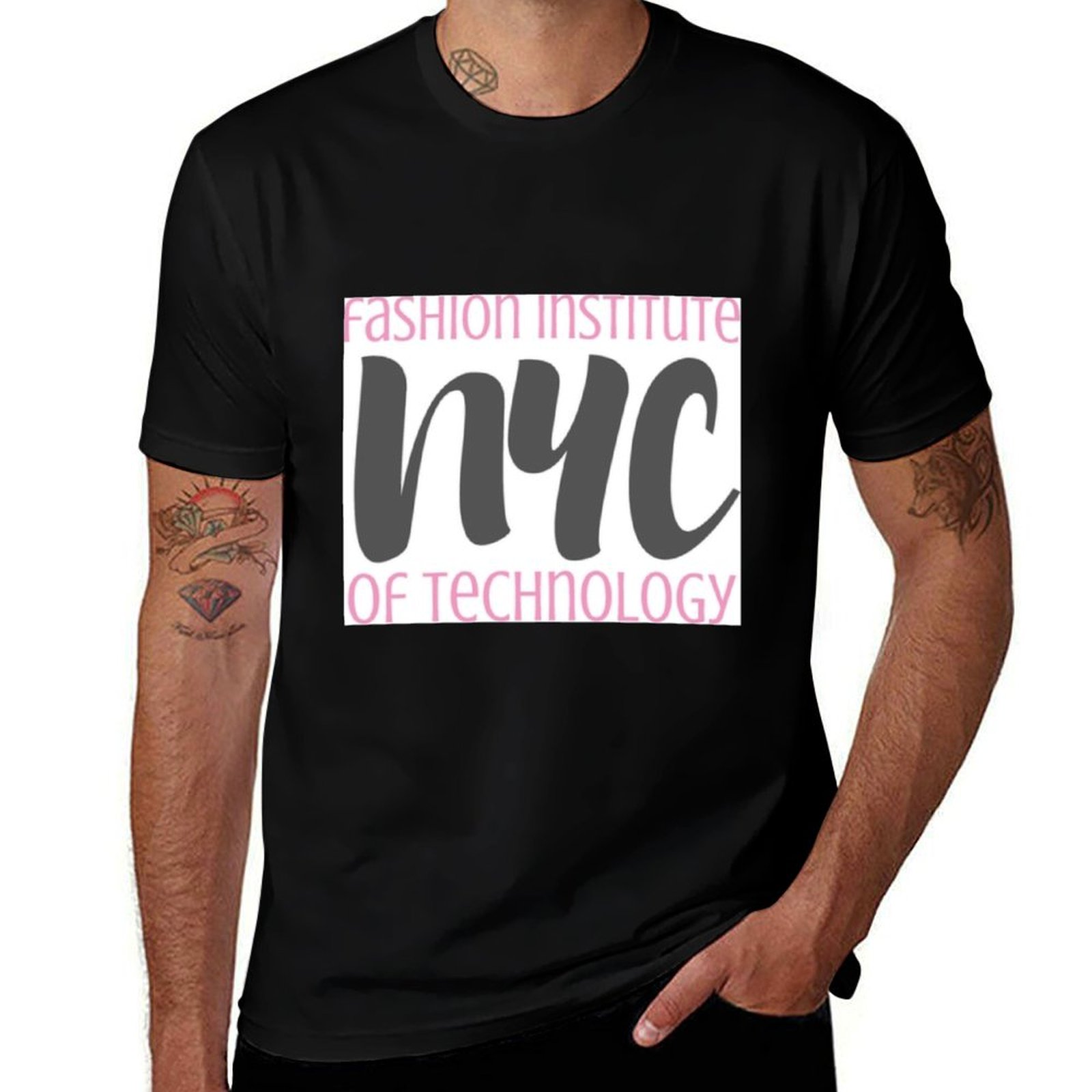 Men'S Fashion Nyc - T-shirt Fashion Institute of Technology NYC
