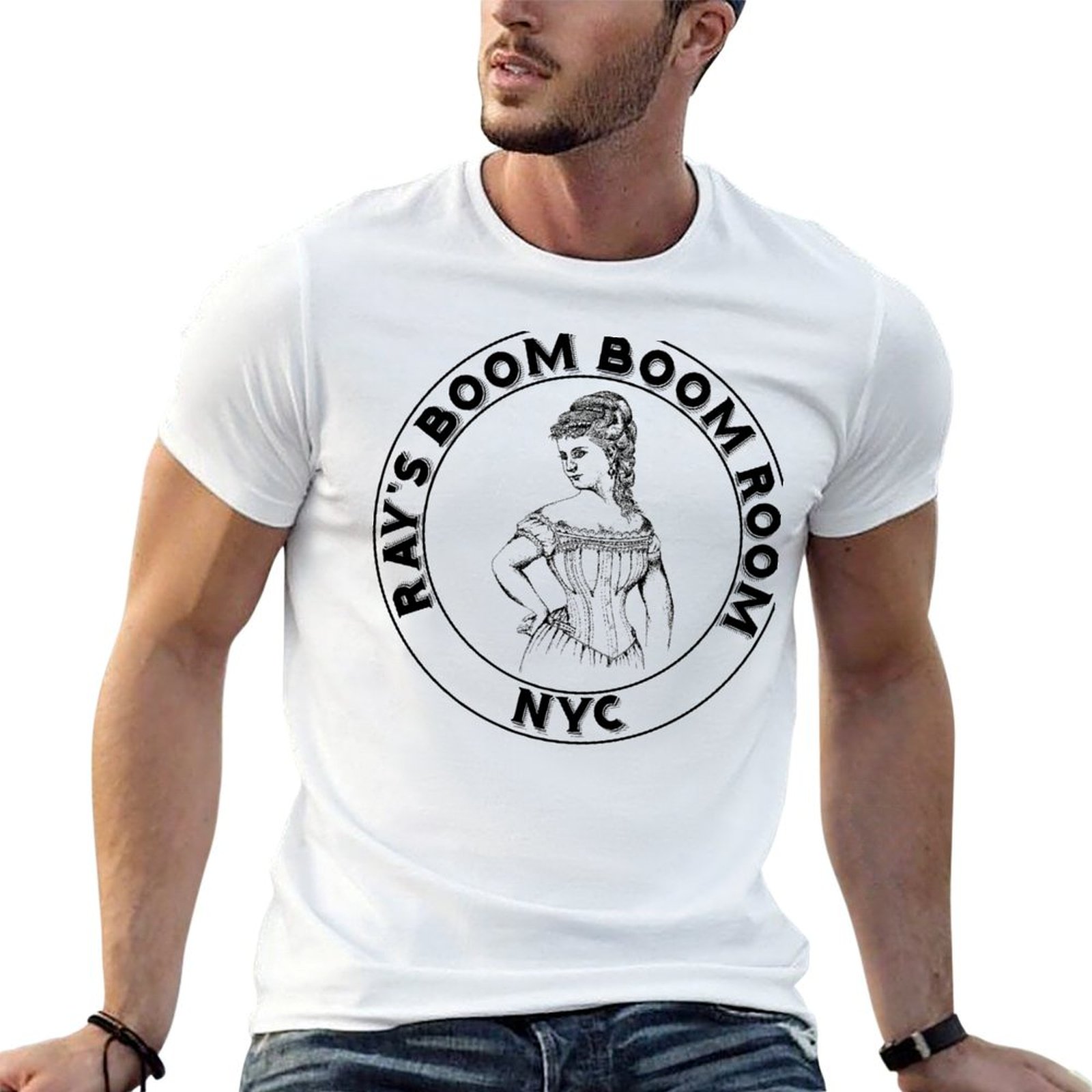 Men'S Fashion Nyc - T-shirt Ray's Boom Boom Room NYC,