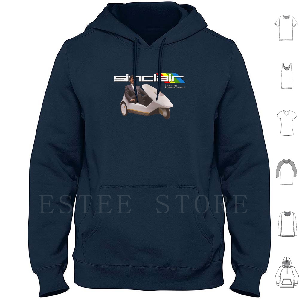 Mens Fashion In 1980S - C5-A Nuove felpe con cappuccio Power