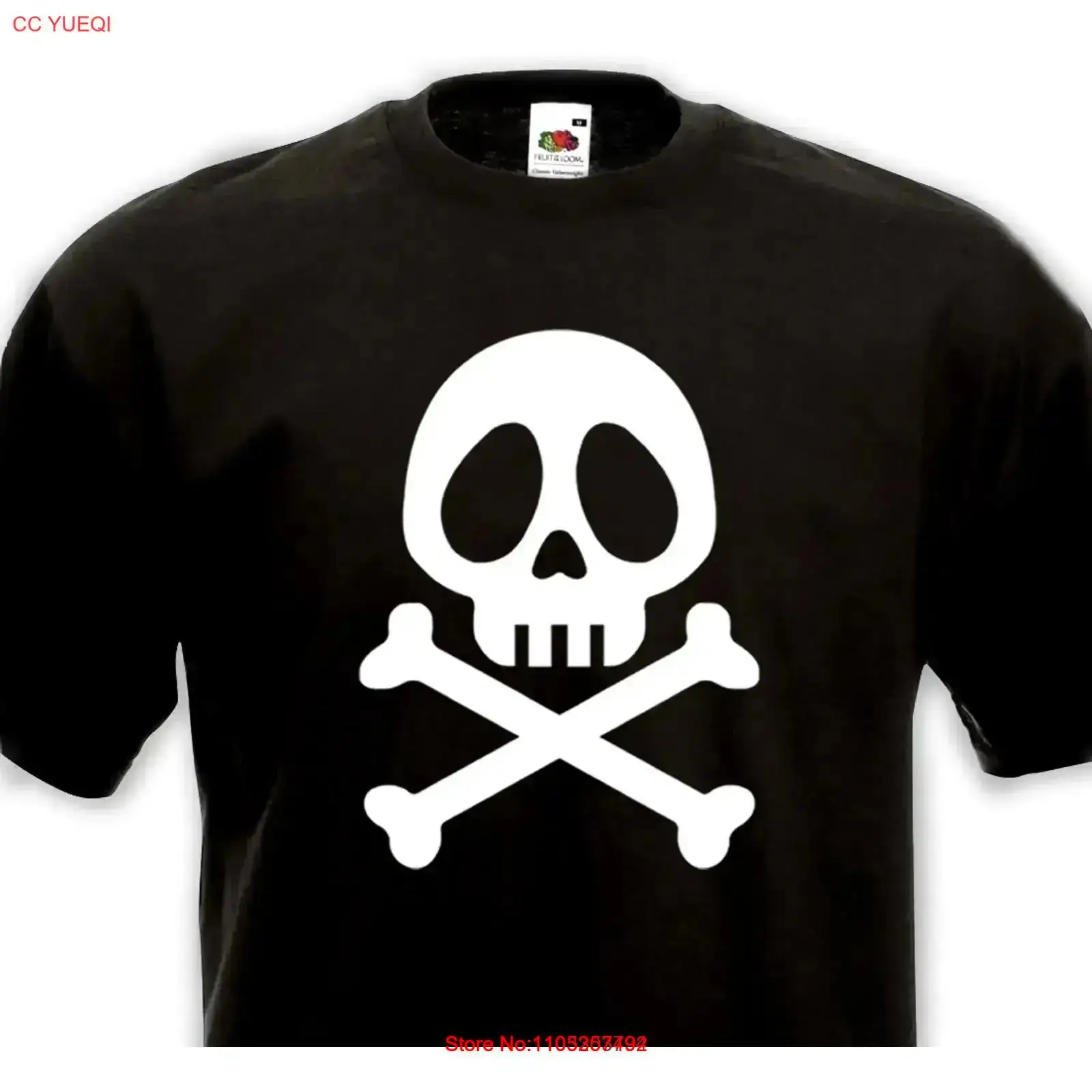 Mens Fashion In 1980S - T-shirt vintage T Albator Skull con