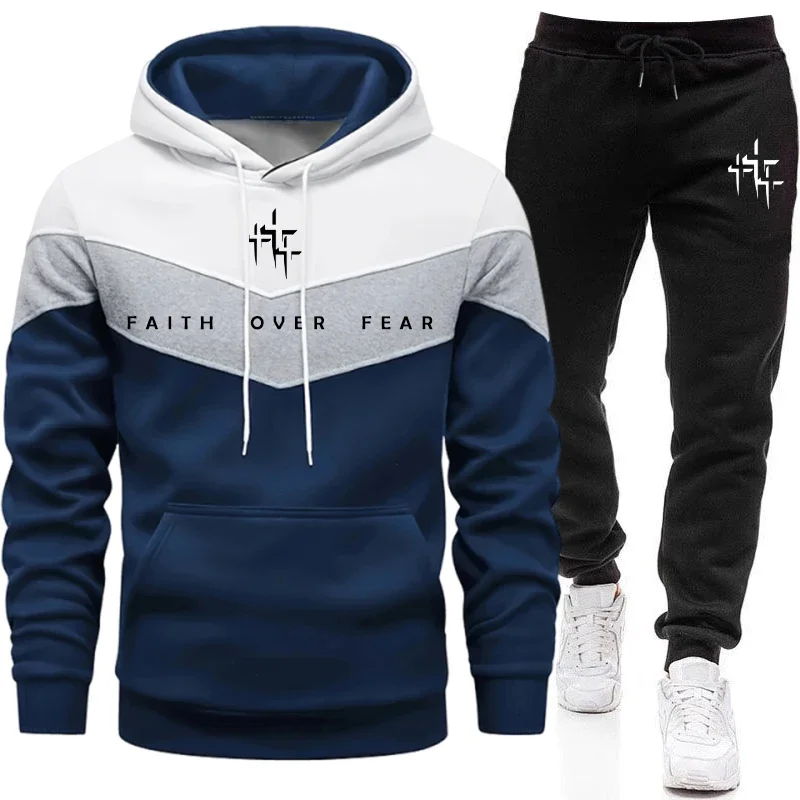 Tuta da Uomo 'Faith Over Fear' - Mens Fashion Streetwear recensione e prezzo