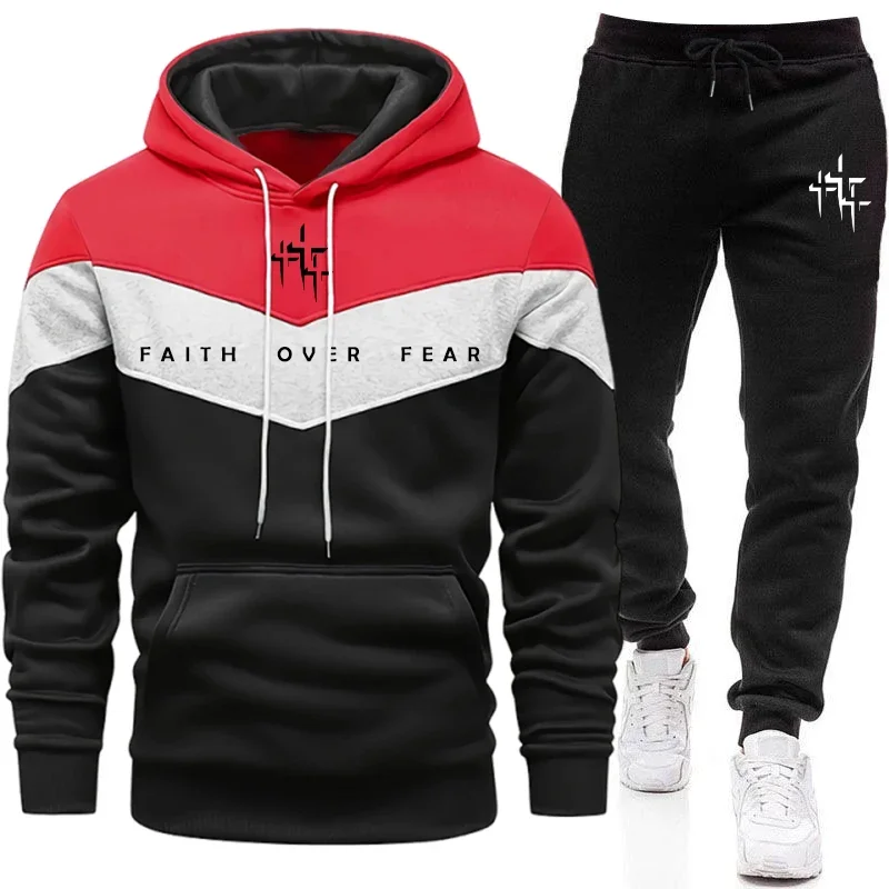 Tuta da Uomo 'Faith Over Fear' - Mens Fashion Streetwear recensione e prezzo