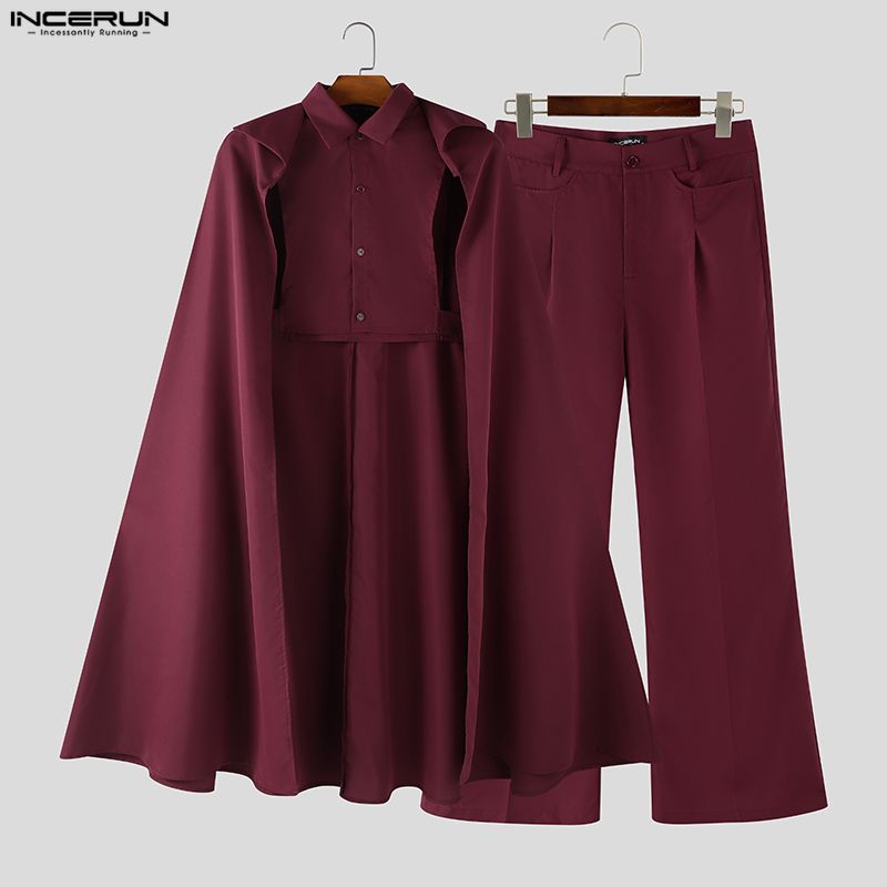 INCERUN Completi da Uomo Tinta - Mens Fashion Streetwear recensione e prezzo