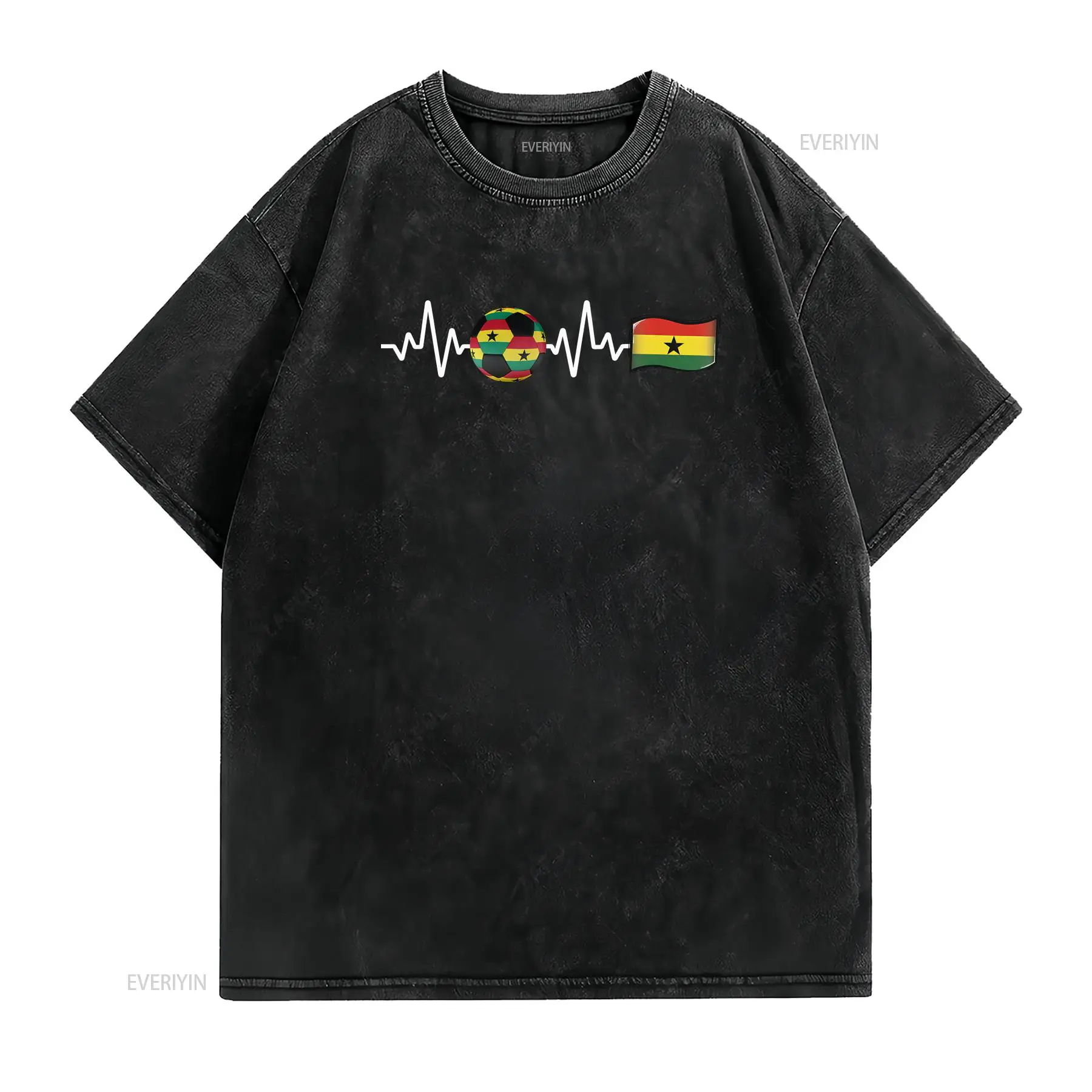 Maglietta Ghana Black Star Qat - Men'S Fashion Qatar recensione e prezzo