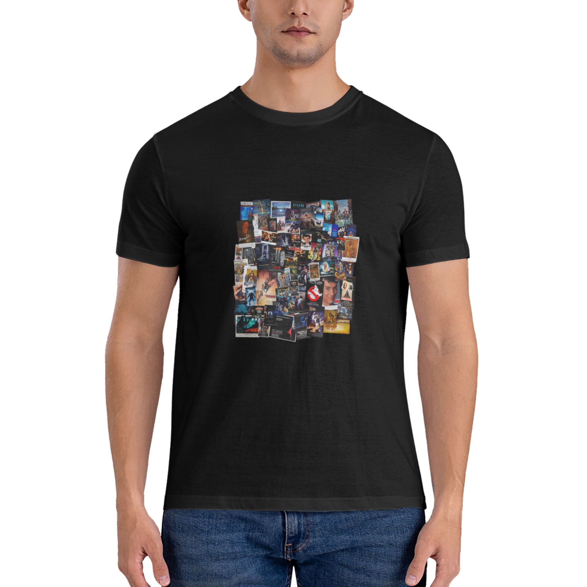 T-shirt stampata da uomo con p - Mens Fashion In 1980S recensione e prezzo