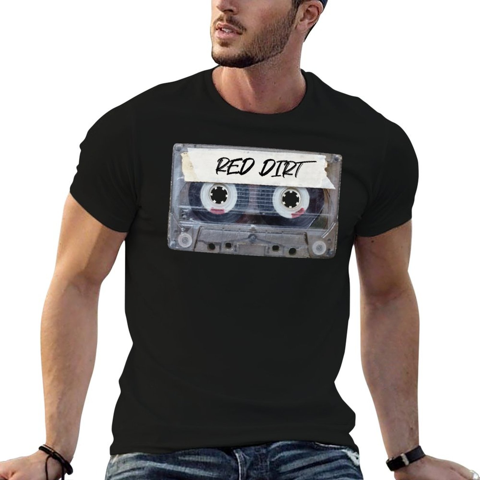 T-shirt con stampa di cassette - Men'S Fashion Genres recensione e prezzo