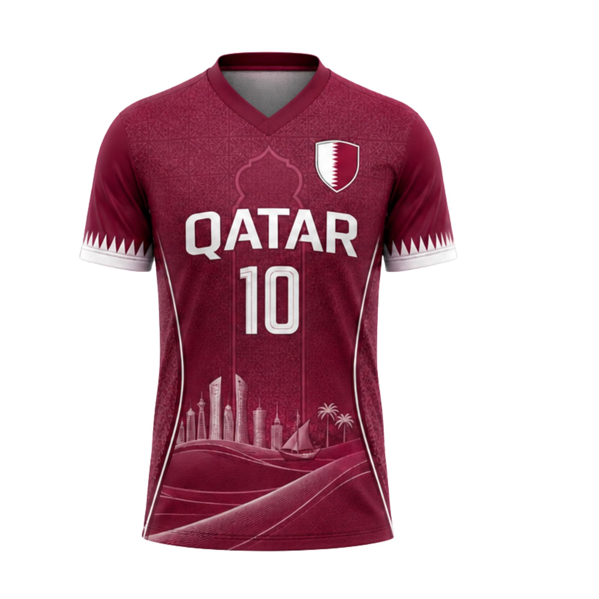 Maglia Qatar per Uomo e Donna, - Men'S Fashion Qatar recensione e prezzo