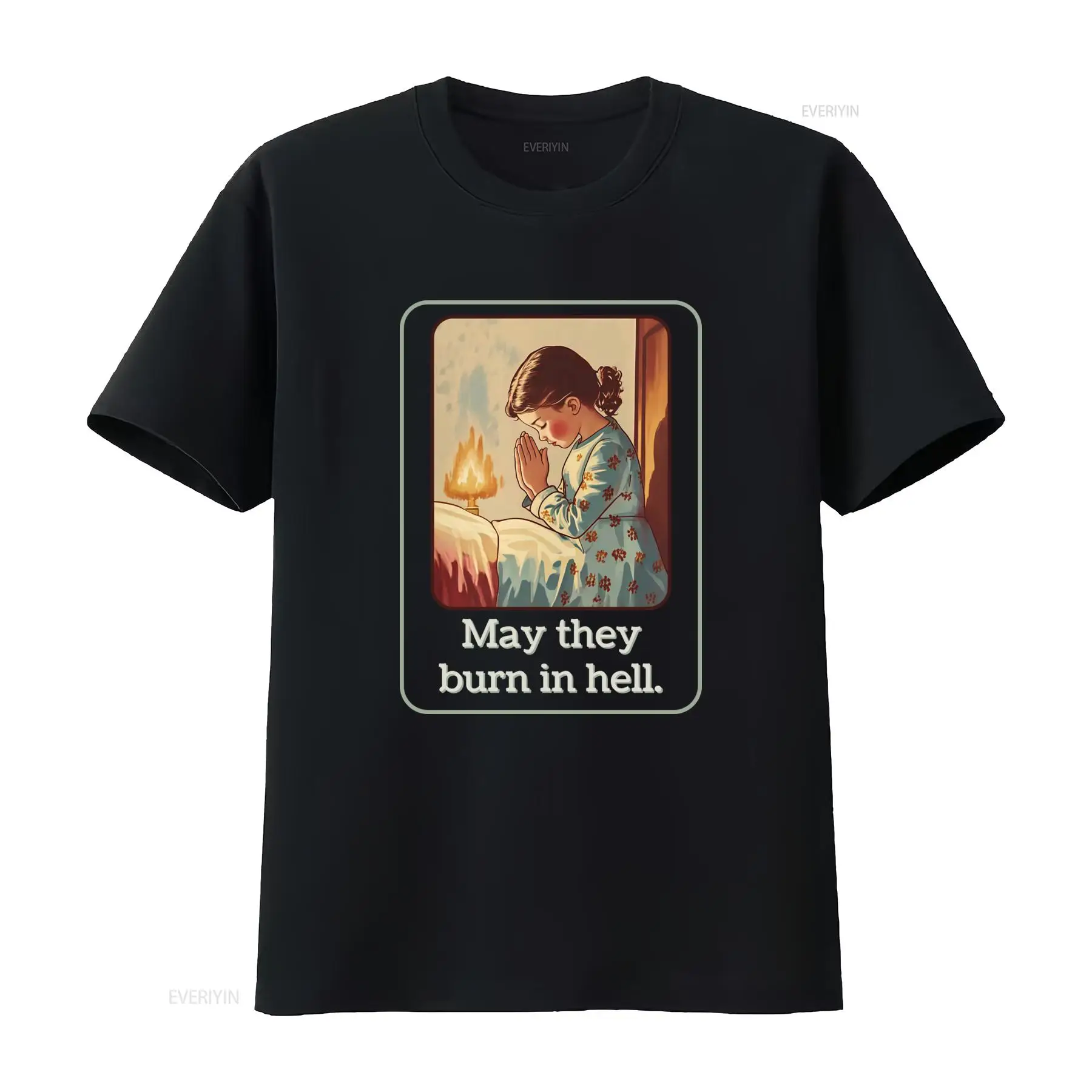 Maglietta May They Burn In Hel - Mens Fashion In The 50S recensione e prezzo