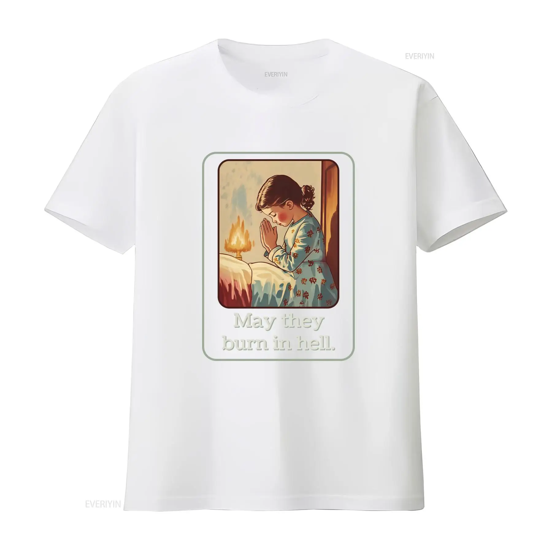 Maglietta May They Burn In Hel - Mens Fashion In The 50S recensione e prezzo