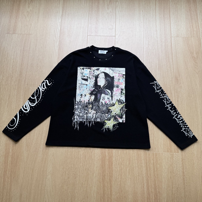 T-Shirt da Uomo con Graffiti e - Mens Fashion Streetwear recensione e prezzo