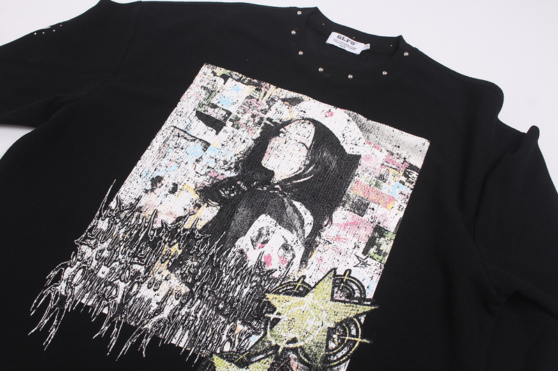 T-Shirt da Uomo con Graffiti e - Mens Fashion Streetwear recensione e prezzo