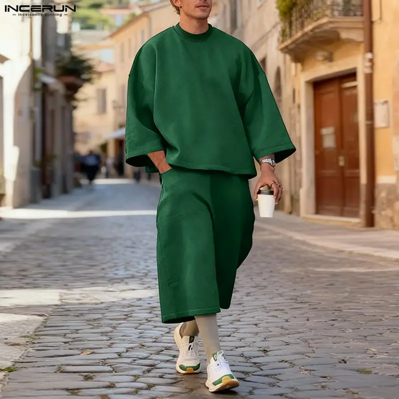 Completi da uomo INCERUN, tint - Mens Fashion Streetwear recensione e prezzo