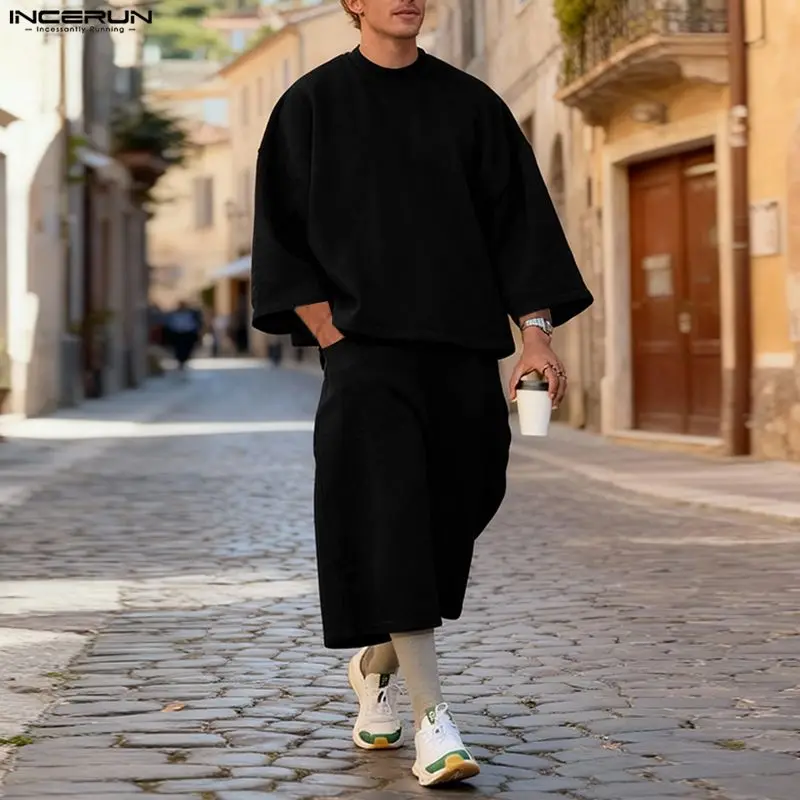 Completi da uomo INCERUN, tint - Mens Fashion Streetwear recensione e prezzo