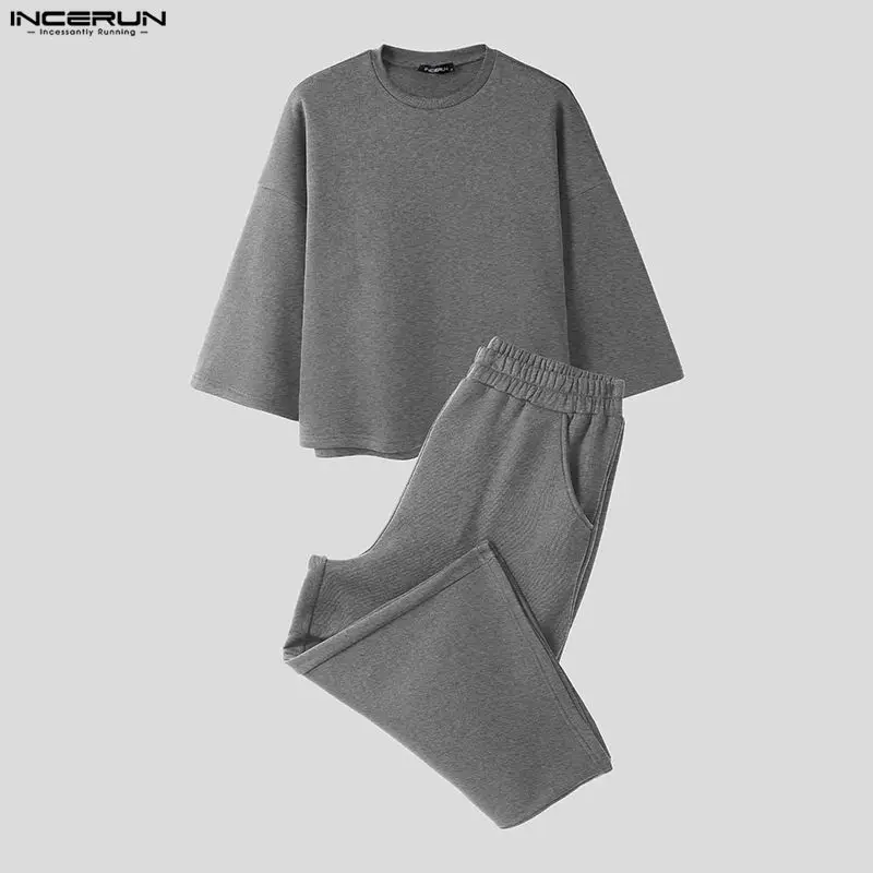 Completi da uomo INCERUN, tint - Mens Fashion Streetwear recensione e prezzo