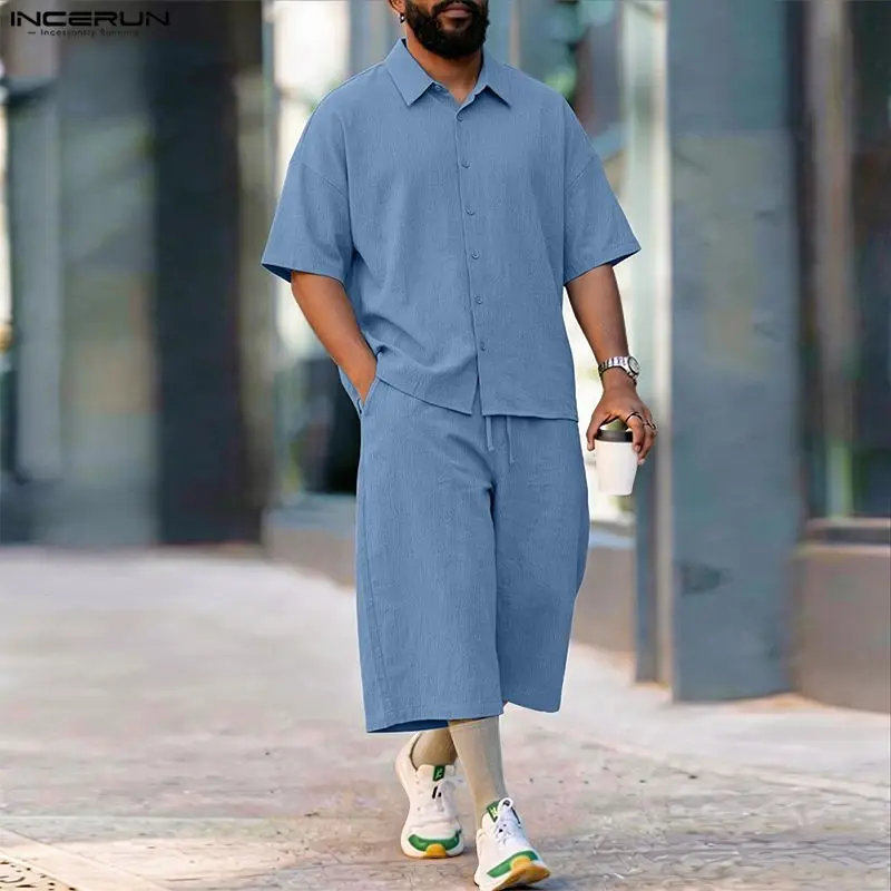 INCERUN Completi da Uomo: Set  - Mens Fashion Streetwear recensione e prezzo