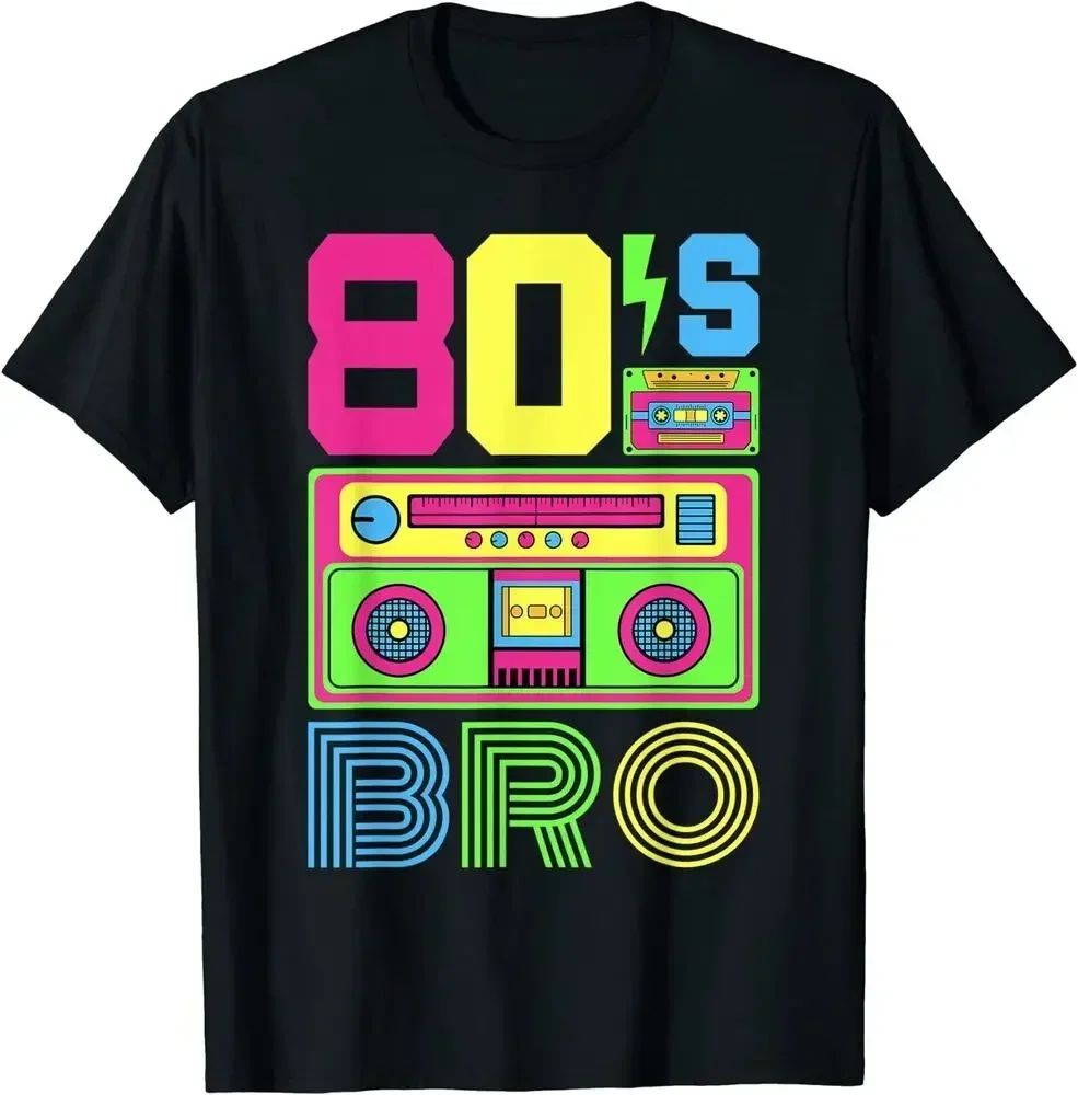 Maglietta anni '80 Bro, Moda A - Mens Fashion In 1980S recensione e prezzo