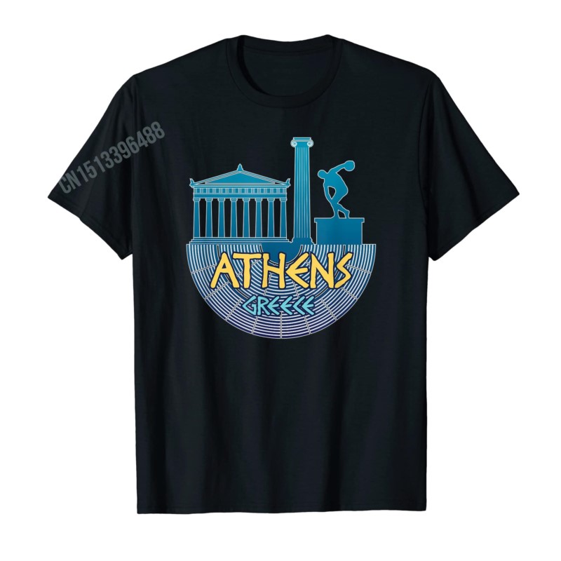 Maglietta con mappa di Atena,  - Men'S Fashion Greece recensione e prezzo