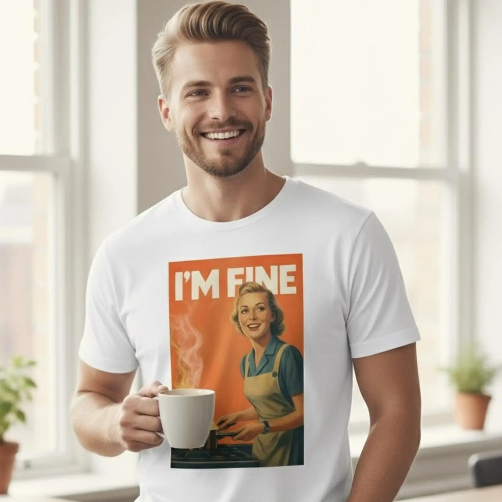 T-shirt I amp 39 m Fine Meme,  - Mens Fashion In The 50S recensione e prezzo