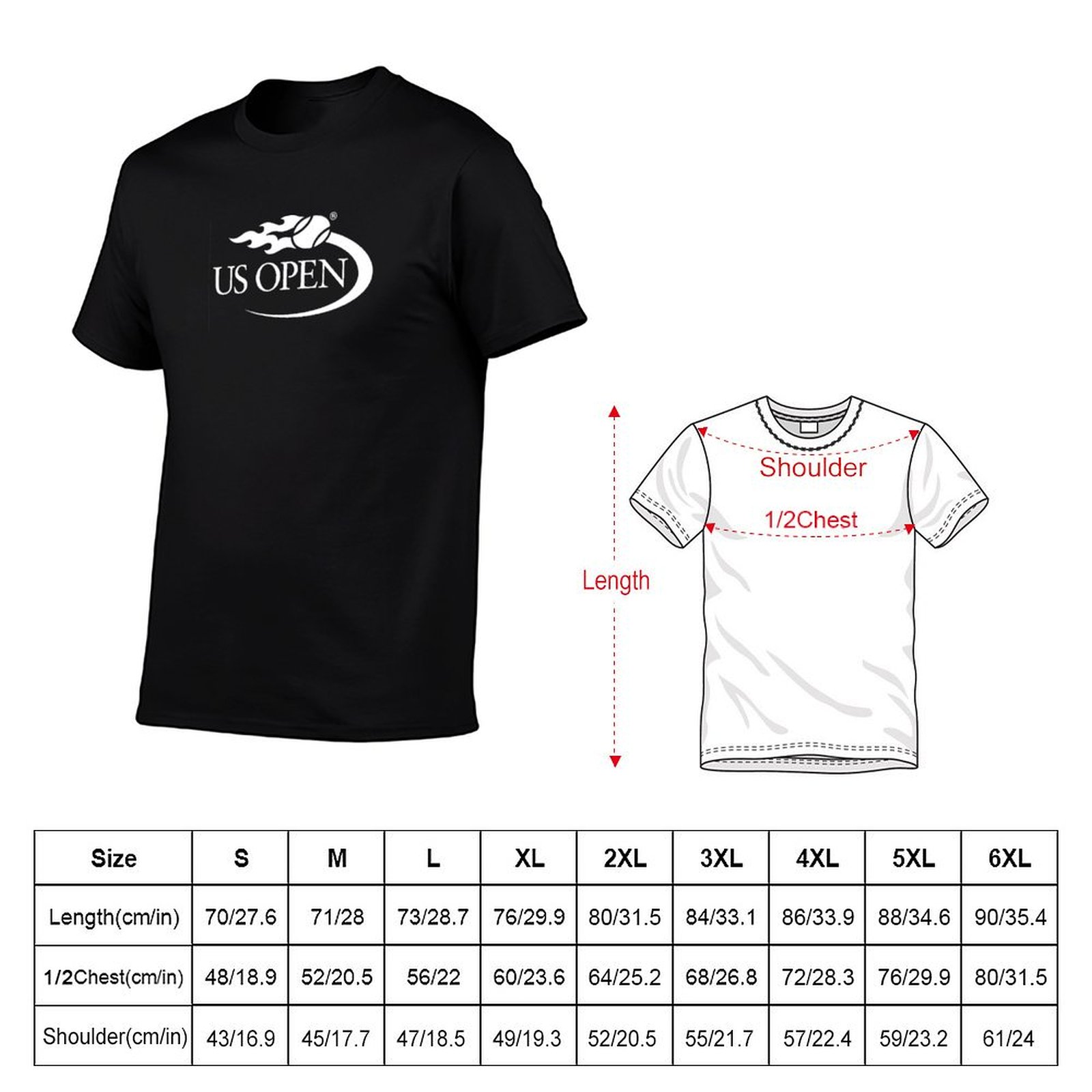 T-shirt da tennis NYC US Open  - Men'S Fashion Nyc recensione e prezzo