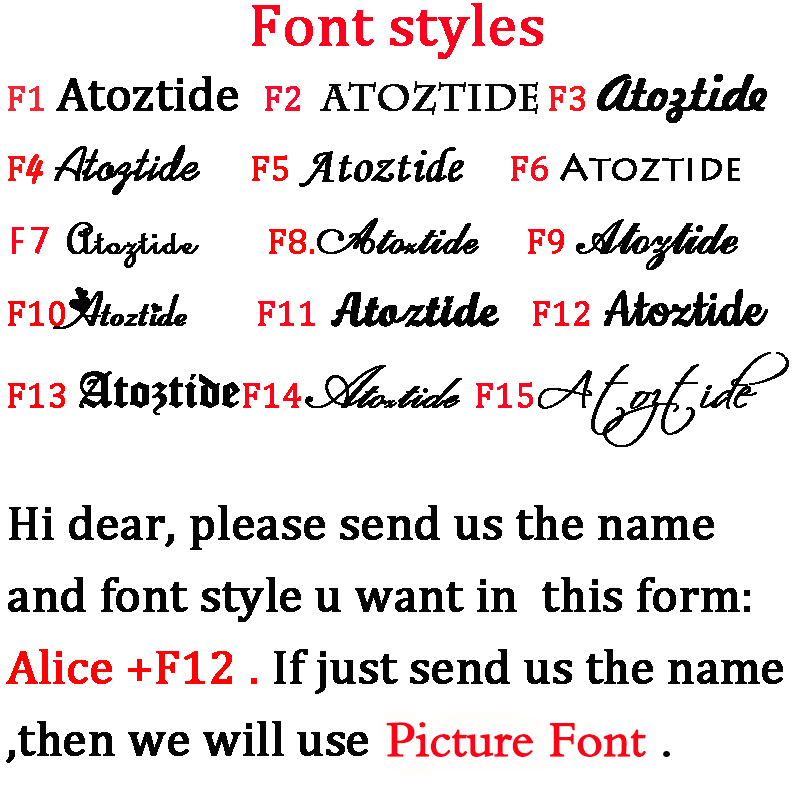 Atoztide personalizzato nomi p - Men Fashion Kids recensione e prezzo