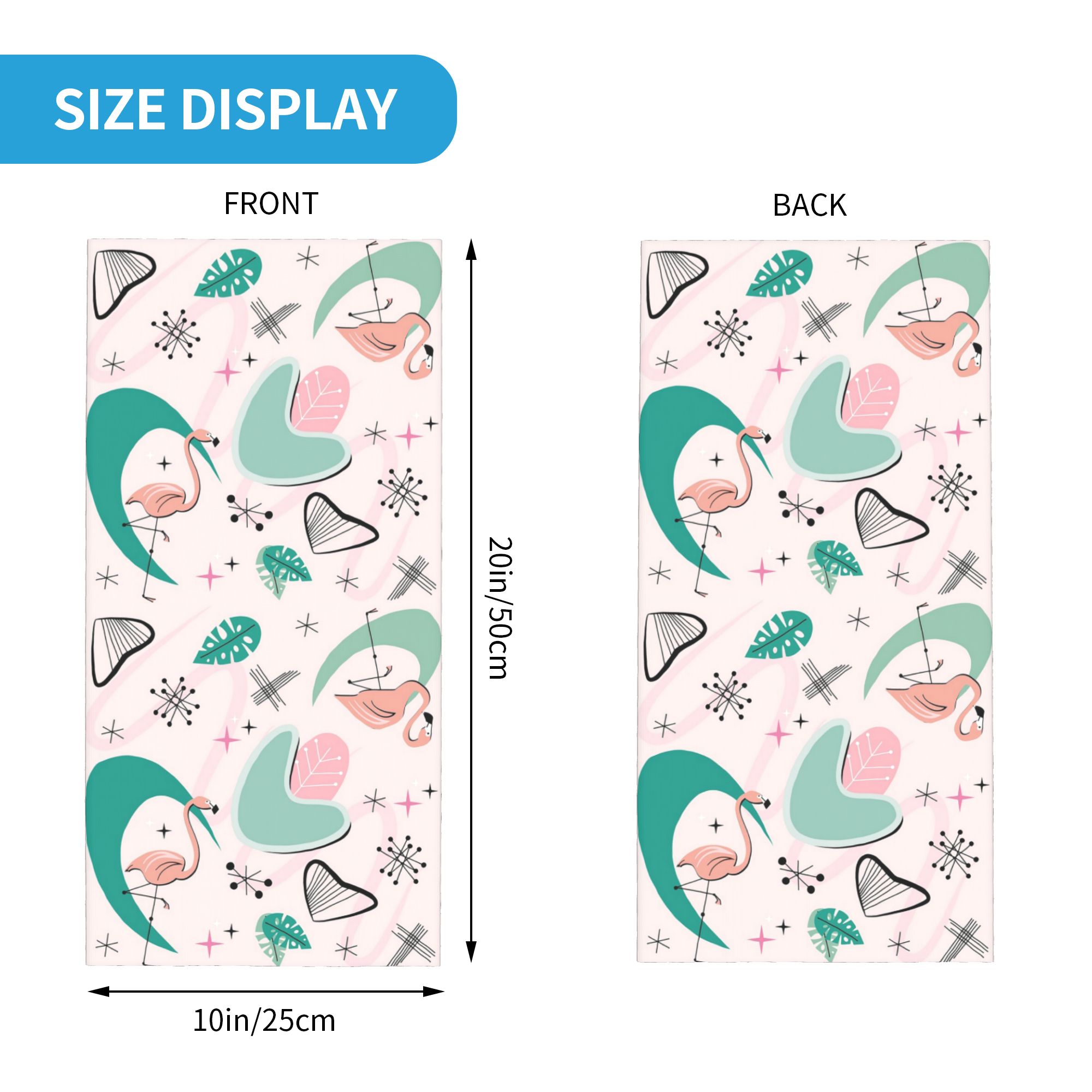 Atomic 50s Flamingo Bandana Ne - Mens Fashion In The 50S recensione e prezzo
