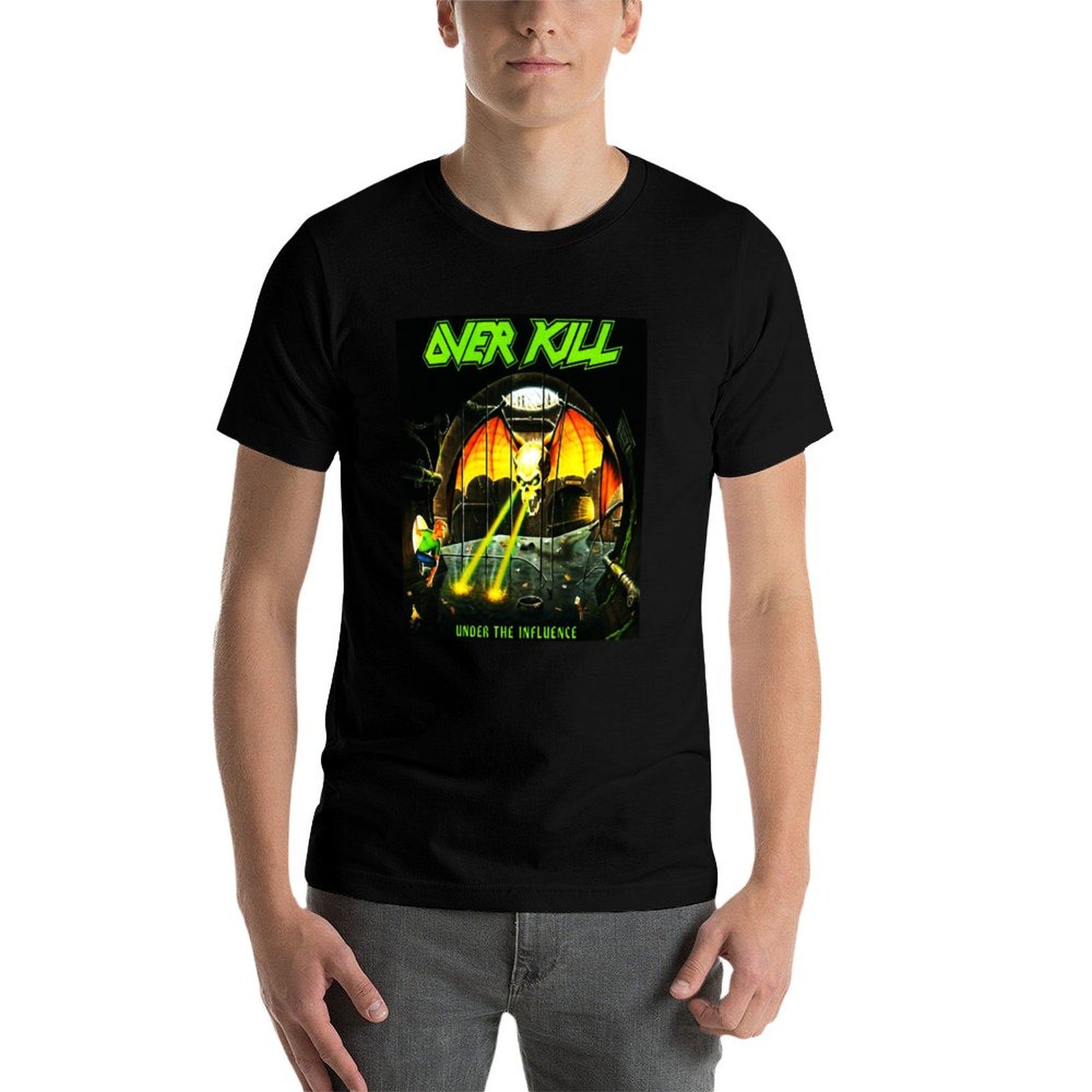 T-shirt della band Overkill, p - Men'S Fashion Genres recensione e prezzo