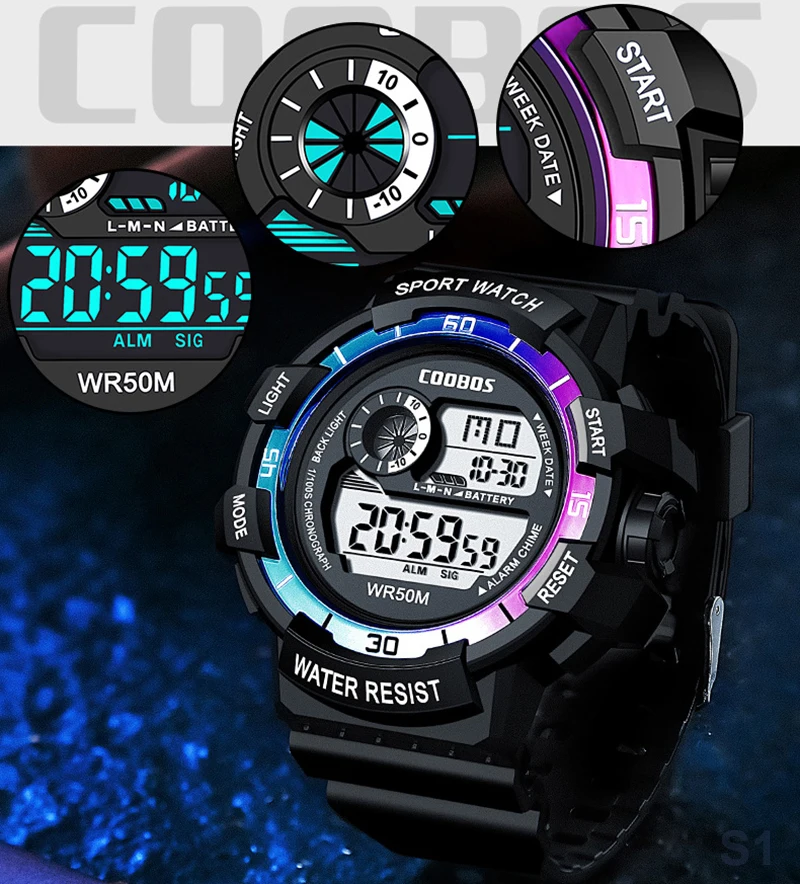 Orologi digitali di moda per u - Mens Fashion In 1920 recensione e prezzo