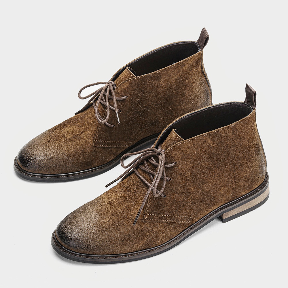 Stivali in Pelle Retrò Comodi  - Men'S Fashion Model recensione e prezzo