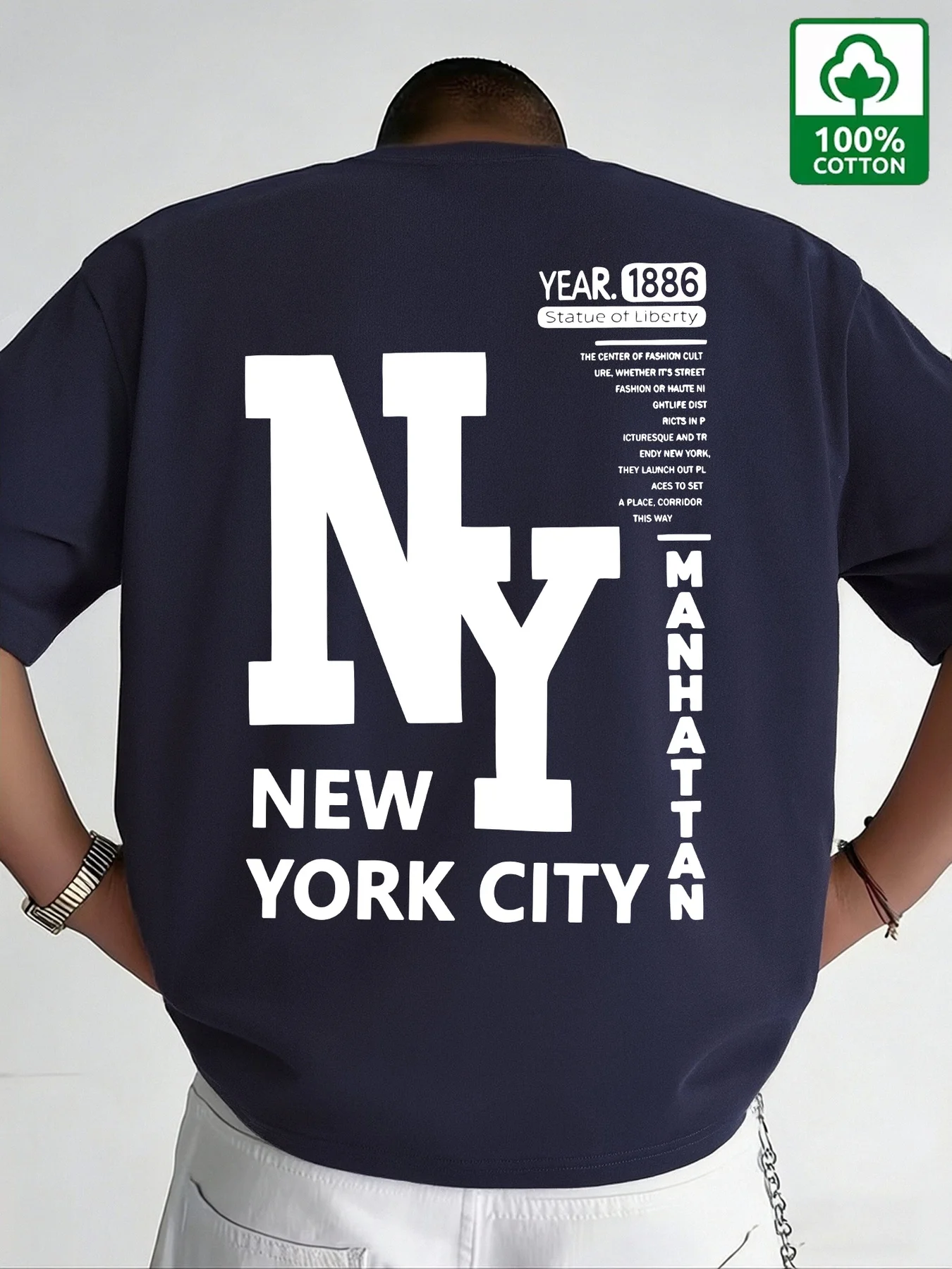 T-Shirt da Uomo NYC in Cotone  - Men'S Fashion Nyc recensione e prezzo