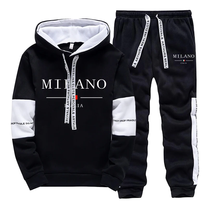 Completo da Uomo/Felpa con Cap - Mens Fashion Streetwear recensione e prezzo