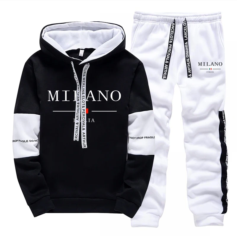 Completo da Uomo/Felpa con Cap - Mens Fashion Streetwear recensione e prezzo