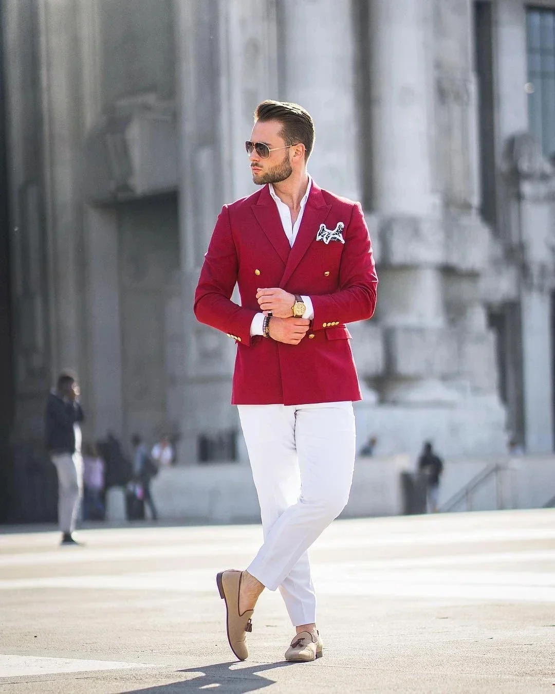 Completo Uomo Elegante Rosso c - Mens Fashion Blazer recensione e prezzo