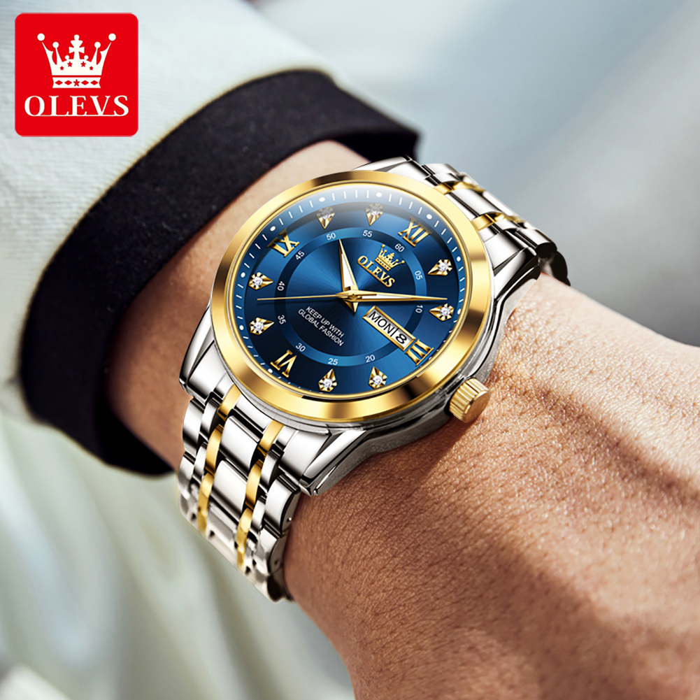 OLEVS Brand Fashion orologi da - Men'S Fashion Luxury Brands recensione e prezzo