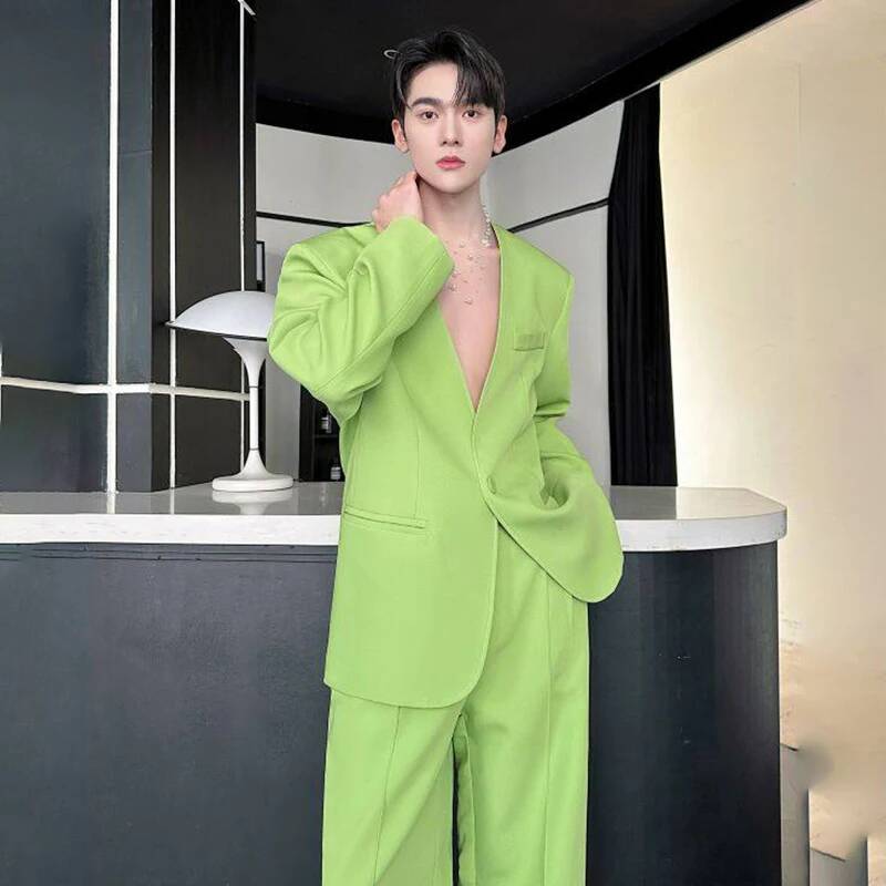LUZHEN 2026 Nuova Collezione P - Mens Fashion Blazer recensione e prezzo