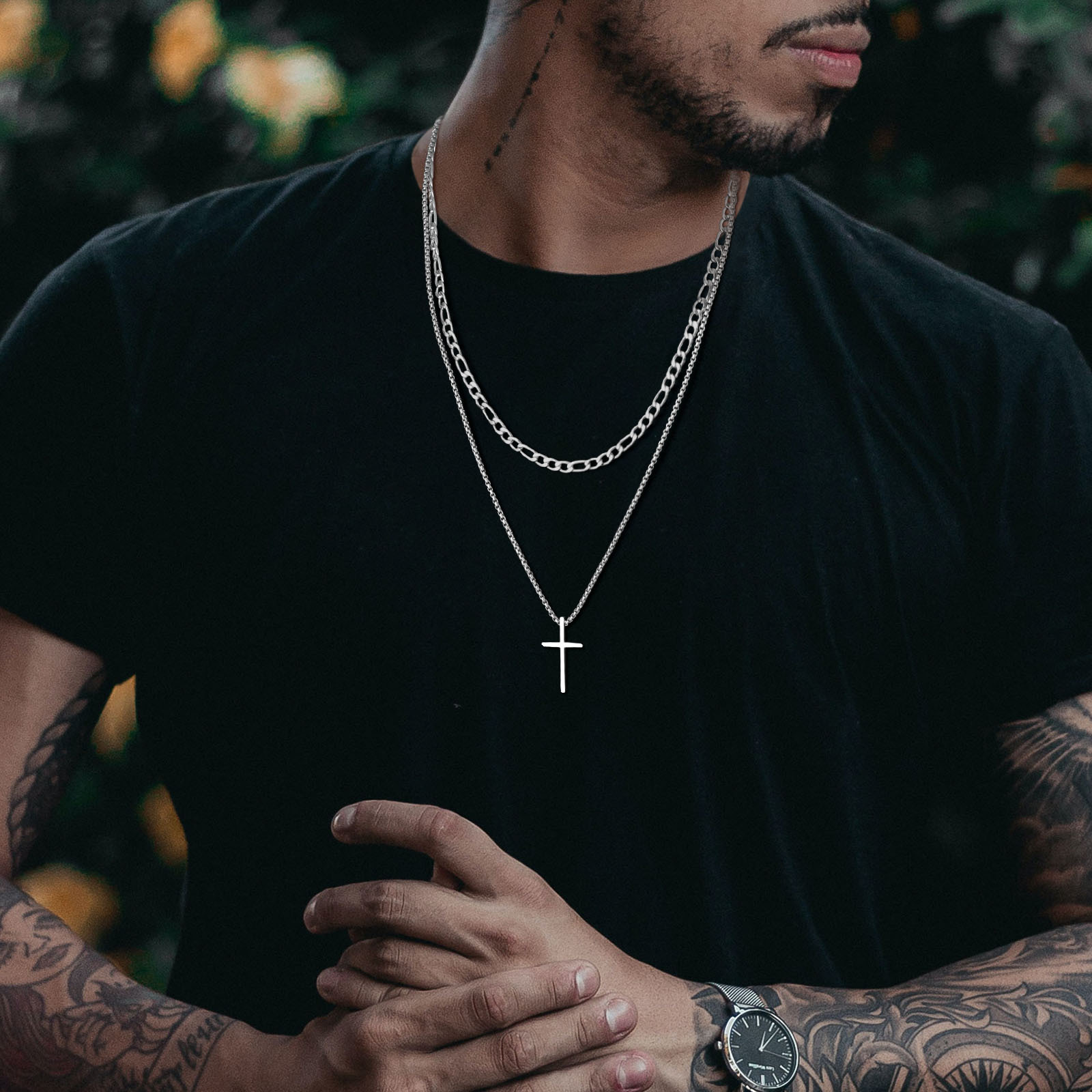 Collana con croce alla moda pe - Mens Fashion In The 50S recensione e prezzo
